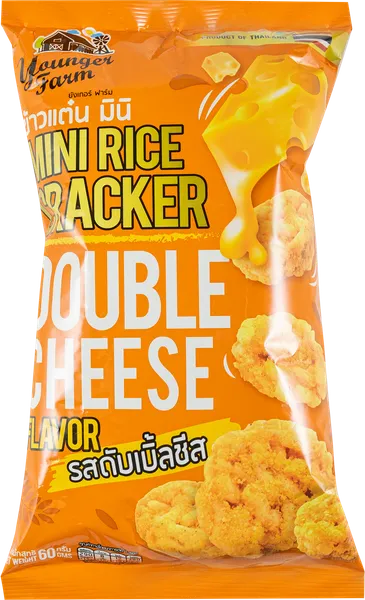 Изображение Чипсы рисовые Янгер Фарм сыр Тай Янгер Фарм м/у, 60 г