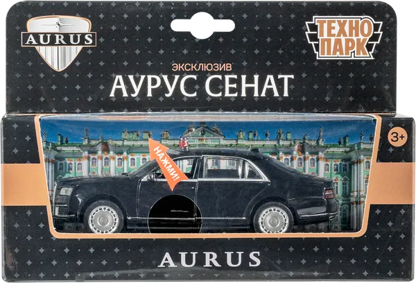 Изображение Машина 13,5см инерционная Технопарк аурус сенат Хуада Той к/у, 1 шт