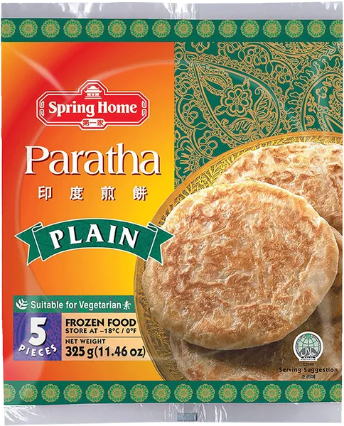 Изображение Лепешка классическая Спринг Хоме Роти Парата Тии Иих Джиа Фуд Мануфастуринг Пте Лтд м/у, 325 г