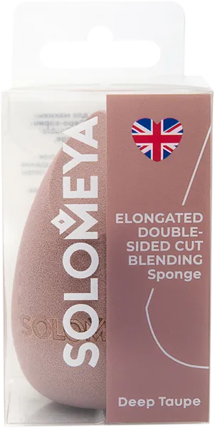 Изображение Спонж для макияжа Соломия серо-коричневый Соломия п/у, 1 шт