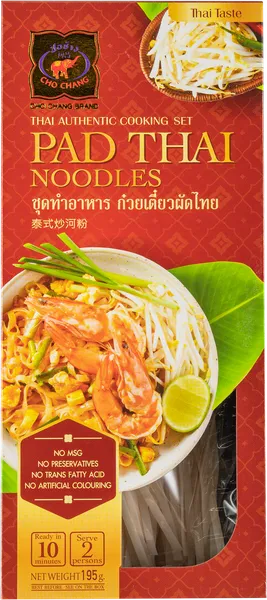 Изображение Лапша быстрого приготовления Чо Чанг пад тай Эраван Интерфуд м/у, 195 г