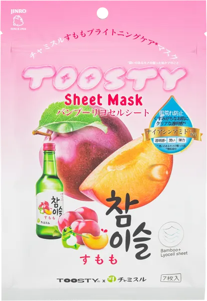 Изображение Маска сияние для лица Тусти экстракт сливы Донг ил фармс м/у, 7 шт