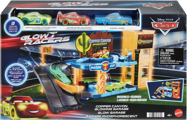 Изображение Набор игровой Тачки гараж медного каньона Маттэл п/у, 1 шт