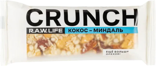 Изображение Батончик ореховый Рав лайф кокос миндаль РоуЛайф м/у, 30 г
