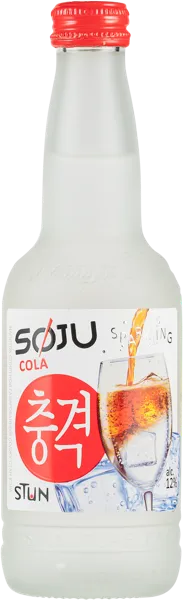 Изображение Спиртной напиток 12% газ Соджу Стан Кола КЛВЗ Кристалл с/б, 0,33 л
