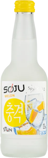 Изображение Спиртной напиток 12% газ Соджу Стан Дыня КЛВЗ Кристалл с/б, 0,33 л