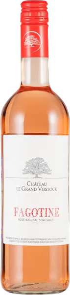 Изображение Вино розовое п/сл Пино Гри Фаготин ЗГУ шато ле гран восток Мистраль Вайн с/б, 0,75 л