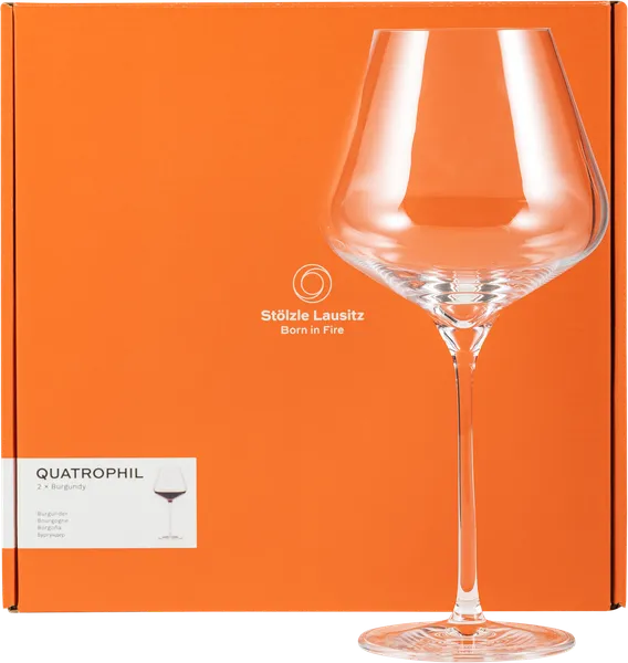 Изображение Бокал 710мл для красного вина Штольце квадрофил бургундия Штольце Лаузиц кор, 2 шт