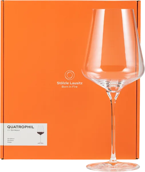 Изображение Бокал 644мл для красного вина Штольце квадрофил бордо Штольце Лаузиц кор, 2 шт