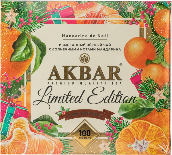 Изображение Набор Чая черный в пакетиках Акбар ассорти Яковлевская чаеразвесочна кор, 100*1,5 г