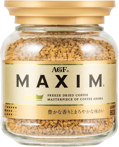 Изображение Кофе растворимый ЭйДжиЭф максим Аджиномото Дженерал Фудс с/б, 80 г