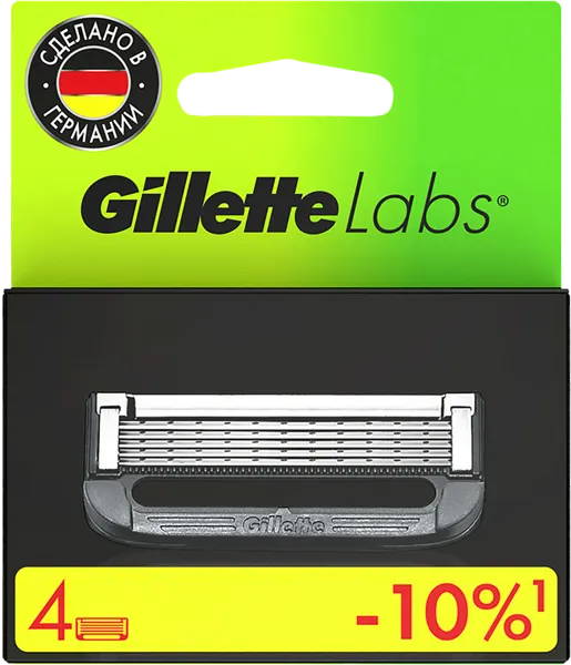 Изображение Кассеты для бритья 5 лезвий Жиллетт лабс Проктер Энд Гэмбл к/у, 4 шт