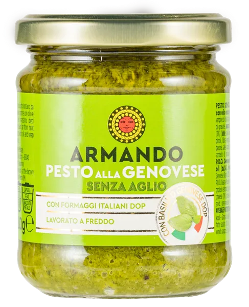 Изображение Соус песто Армандо дженовезе без чеснока Де Маттеис с/б, 180 г