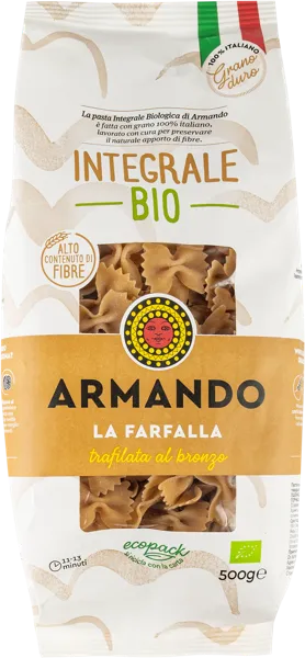 Изображение Макароны интеграле Армандо из Кампании БИО фарфалле бронзо Де Маттеис к/у, 500 г