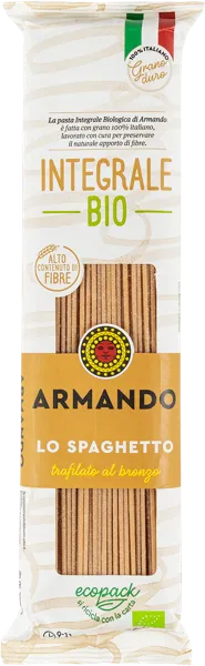 Изображение Макароны интеграле Армандо из Кампании БИО спагетти бронзо Де Маттеис к/у, 500 г
