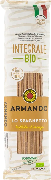 Изображение Макароны интеграле Армандо из Кампании БИО лингвини бронзо Де Маттеис к/у, 500 г