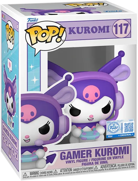 Изображение Фигурка 117 3+ Фанко поп мультфильмы геймер куроми Фанко к/у, 1 шт