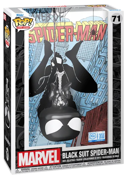 Изображение Фигурка 71 3+ Фанко поп комиксы человек паук черный Фанко к/у, 1 шт