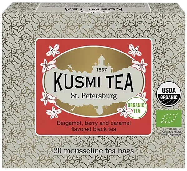 Изображение Чай черный в пакетиках Кузьми ти санкт-петербург Ориентис Гурмэ кор, 20*2 г