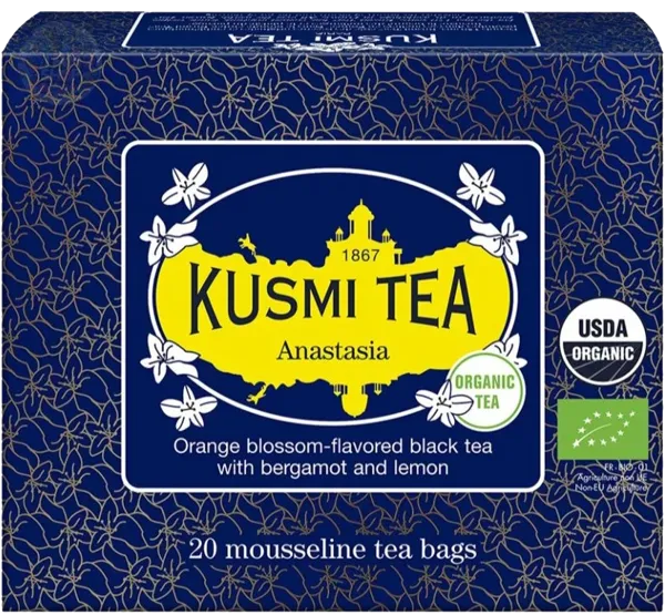 Изображение Чай черный в пакетиках Кузьми ти анастасия Ориентис Гурмэ кор, 20*2 г