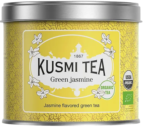 Изображение Чай зеленый Кузьми ти жасмин Ориентис Гурмэ ж/б, 100 г