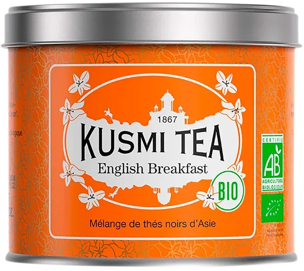 Изображение Чай черный Кузьми ти английский завтрак Ориентис Гурмэ ж/б, 100 г