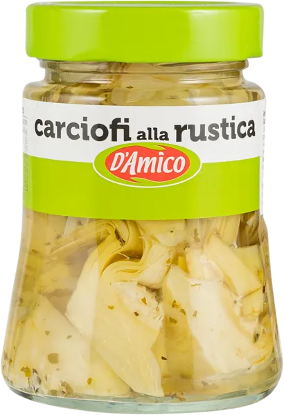 Изображение Артишоки маринованные Д Амико по-деревенски Д Амико с/б, 280 г