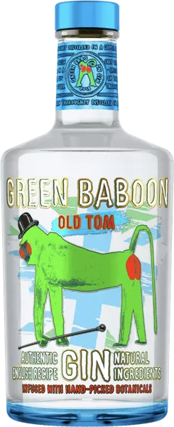 Изображение Джин 40% Грин Бабун олд том Новабев Групп с/б, 0,5 л