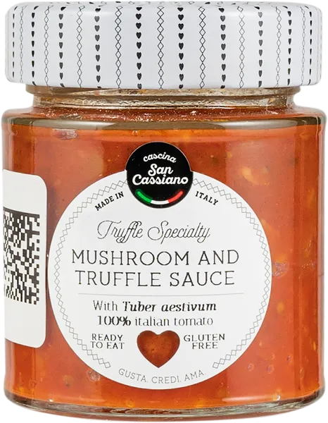 Изображение Соус томатный для брускетты Касцина Сан Кассиано трюфель грибы Касцина Сан Кассиано СРЛ с/б, 130 г