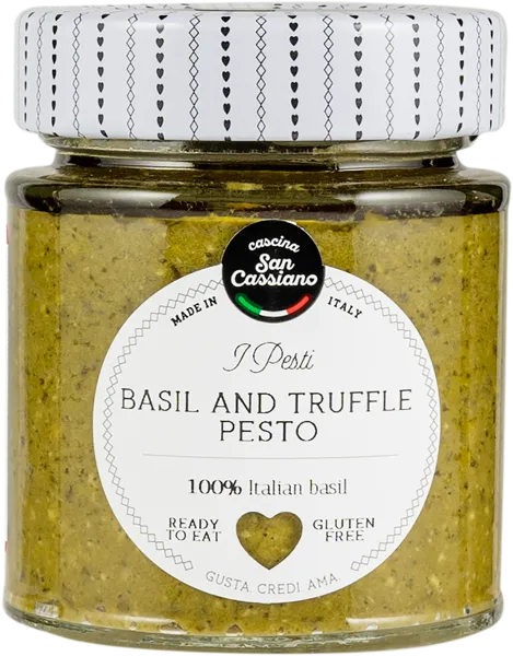Изображение Соус песто Касцина Сан Кассиано черный трюфель дженовезе Касцина Сан Кассиано СРЛ с/б, 130 г
