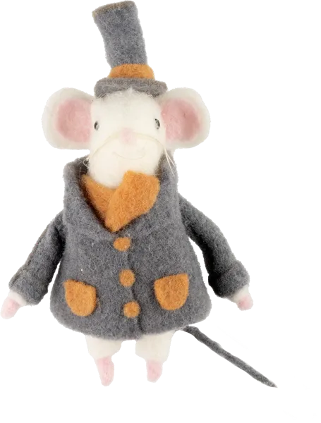 Изображение Подвеска 16см полиэстер Купман мышка ассорти Купман Интернэшнл , 1 шт