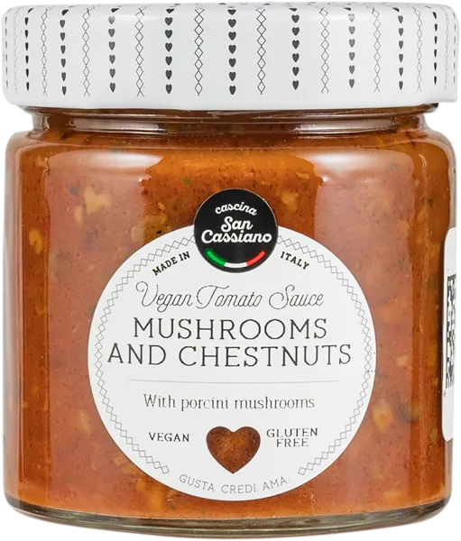 Изображение Соус томатный для пасты Касцина Сан Кассиано грибы каштаны Касцина Сан Кассиано СРЛ с/б, 190 г