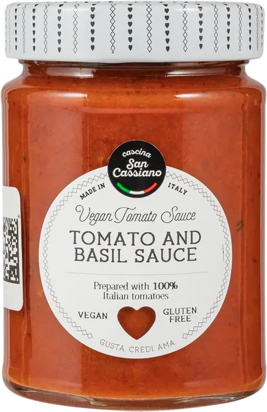 Изображение Соус томатный для пасты Касцина Сан Кассиано базилик Касцина Сан Кассиано СРЛ с/б, 290 г