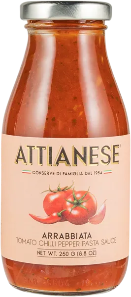 Изображение Соус томатный Аттианезе из Солерно Аррабиата острый перец Итальянавера с/б, 250 г