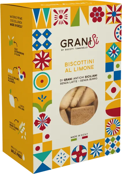 Изображение Печенье бискотти Тумминелло с лимонными цукатами Тумминелло кор, 210 г