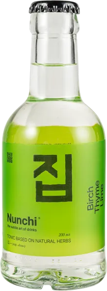 Изображение Напиток газ Нунчи береза тимьян лайм Воды Лагидзе с/б, 0,2 л