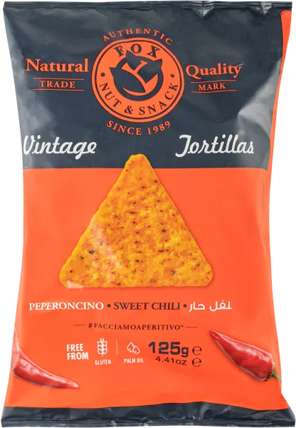 Изображение Чипсы кукурузные Фокс из Абруццо сладкий чили Фокс м/у, 125 г