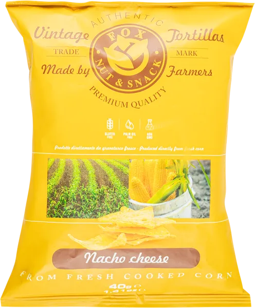 Изображение Чипсы кукурузные Фокс из Абруццо сыр Фокс м/у, 40 г