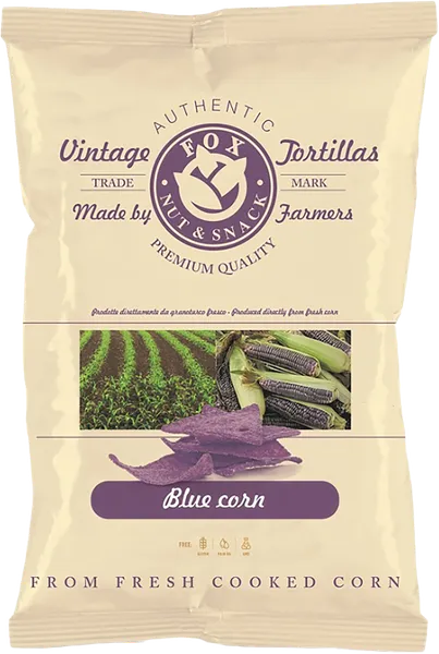 Изображение Чипсы кукурузные Фокс из Абруццо голубая кукуруза Фокс м/у, 40 г