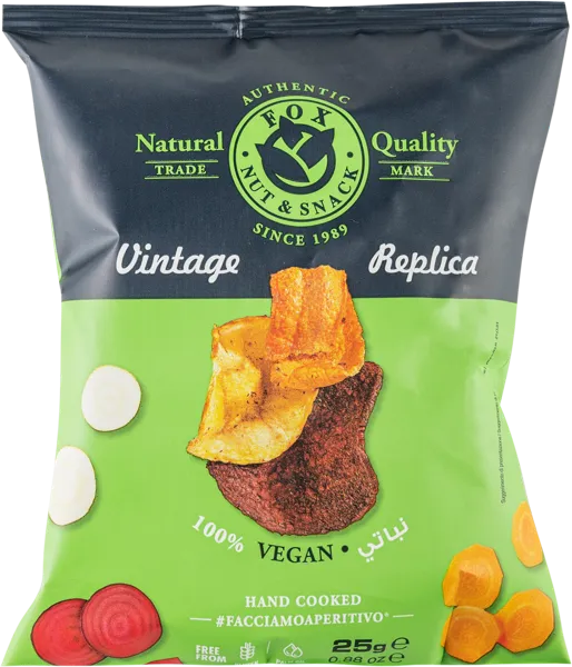 Изображение Чипсы овощные Фокс из Абруццо свекла морковь Фокс м/у, 25 г