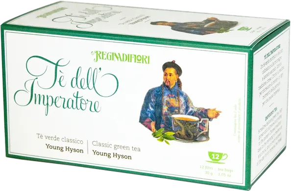 Изображение Чай зеленый в пакетиках Реджина Ди Фиори Вичентини кор, 12*2 г