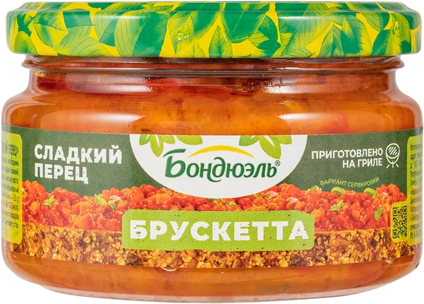 Изображение Брускетта Бондюэль сладкий перец Евротерм с/б, 250 мл