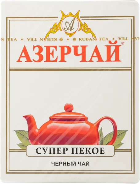 Изображение Чай черный Азерчай супер пекое Кубань-Ти кор, 100 г