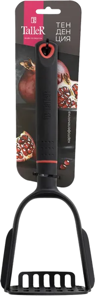Изображение Пресс 27,5см для картофеля Таллер черный пластик Таллер п/у, 1 шт