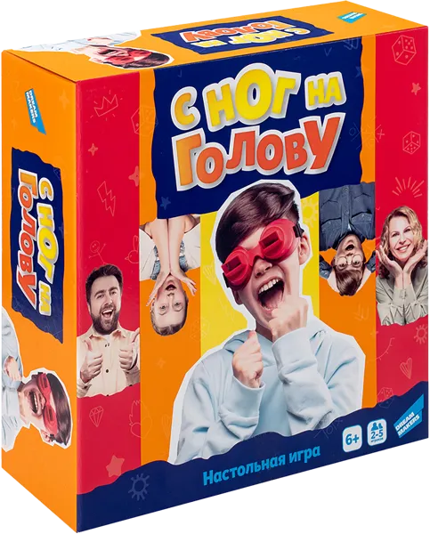 Изображение Игра настольная Дрим мейкерс с ног на голову Страна игрушек к/у, 1 шт