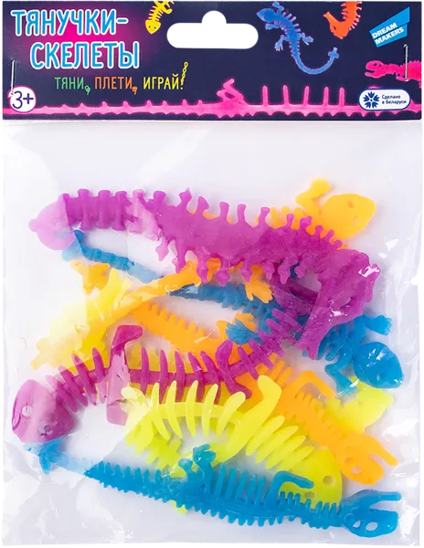 Изображение Набор антистресс Дрим мейкерс тянучка скелет Волшебный остров м/у, 1 шт