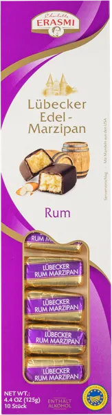 Изображение Конфеты в шоколаде Эрасми ром и марципан 35% Эрасми Карстенс кор, 125 г