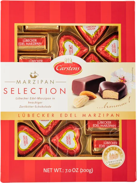 Изображение Конфеты в шоколаде Карстенс марципан 36% Эрасми Карстенс кор, 200 г