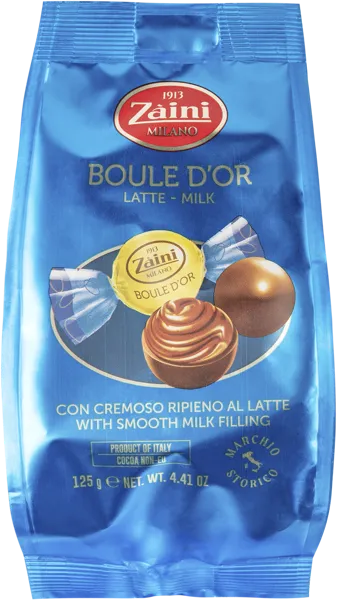 Изображение Конфеты пралине Заини Бул д'ор с молочным кремом Луиджи Заини м/у, 125 г