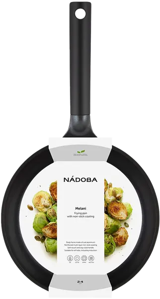 Изображение Сковорода 24см антипригарная Надоба мелани алюминий Надоба карт/уп, 1 шт
